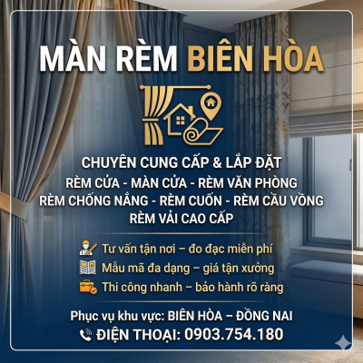 Màn rèm Biên Hòa