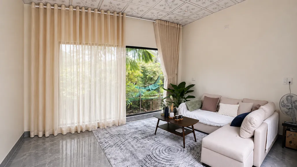 Mẫu rèm cửa phòng khách đẹp được yêu thích nhất 1