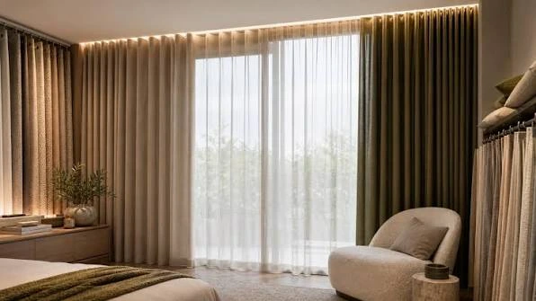Rèm cửa họa tiết đẹp mắt