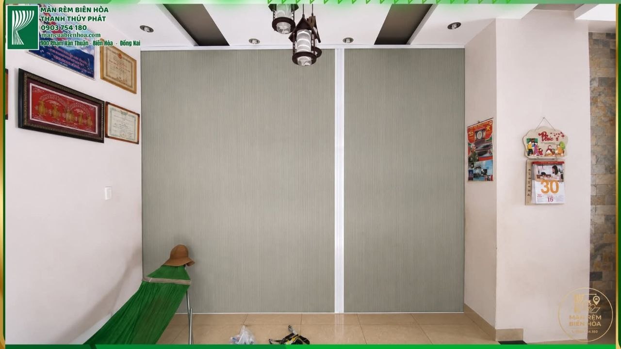 Thi Công Vách Ngăn Cửa Tổ Ong Đẹp Hiện Đại Tại Biên Hòa - Hình 2