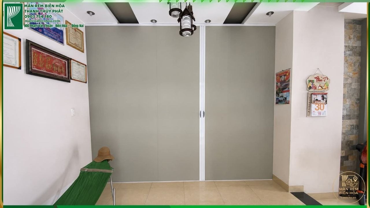 Thi Công Vách Ngăn Cửa Tổ Ong Đẹp Hiện Đại Tại Biên Hòa - Hình 3
