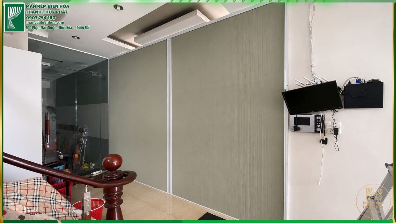 Thi Công Vách Ngăn Cửa Tổ Ong Đẹp Hiện Đại Tại Biên Hòa - Hình 4